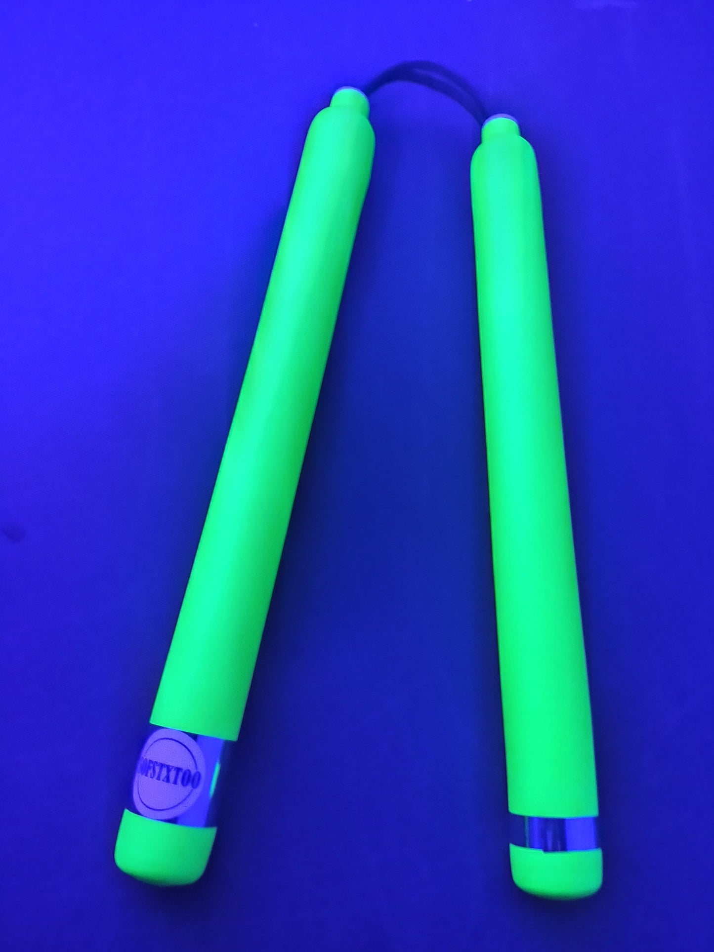 FOAM neon glow nunchucks